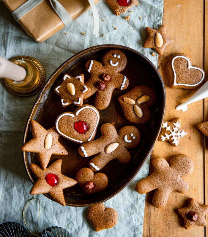 mézeskalács szívek és csillagok