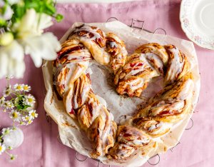 Leveles tészta szív