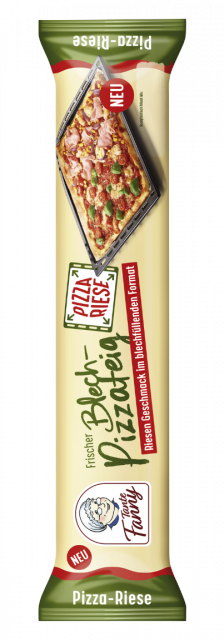 óriás pizzatészta
