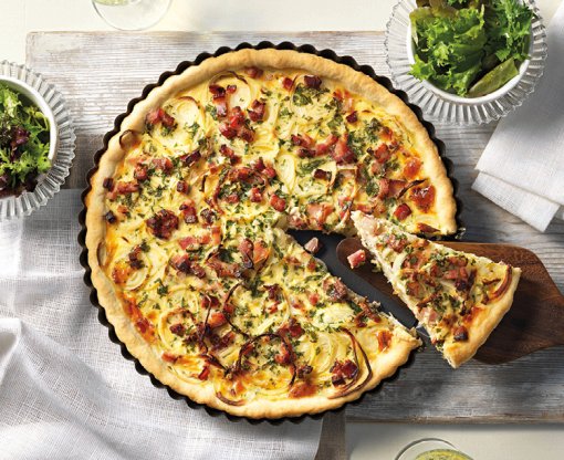 Quiche sütése egyszerűen