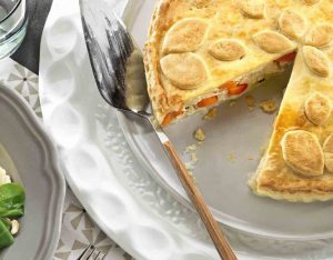 Töltött quiche