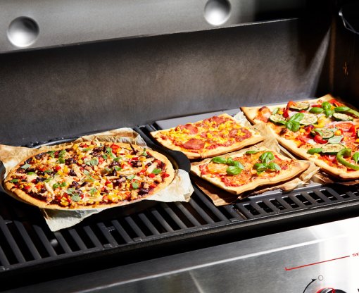 Pizza grillen