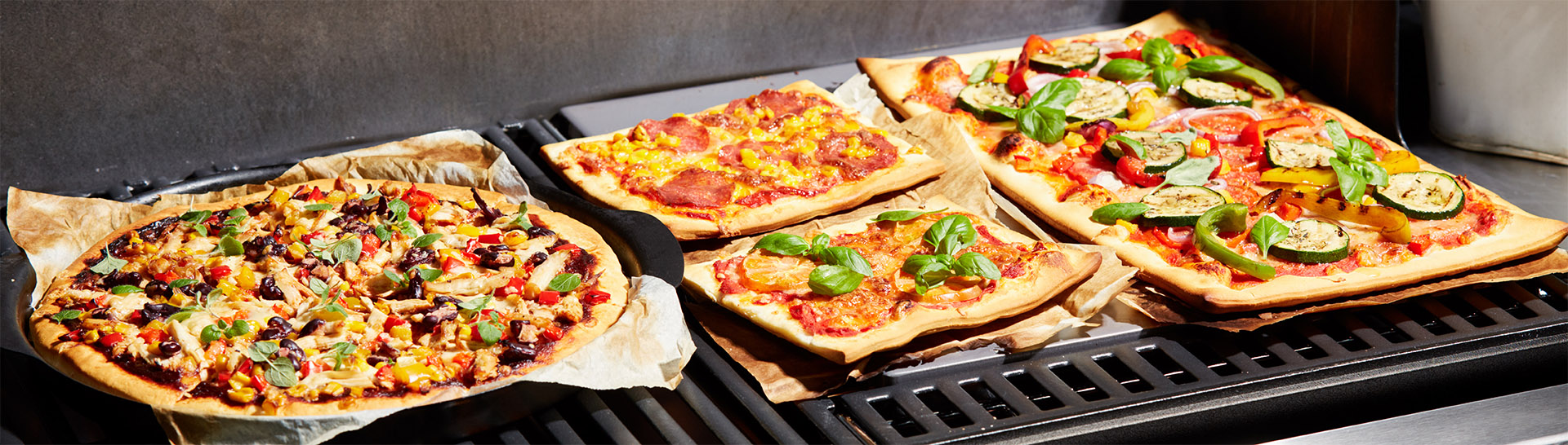 Pizza grillen