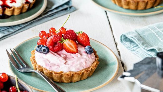gyümölcsös tartelette
