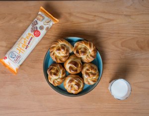 Kardamomos fonott csiga